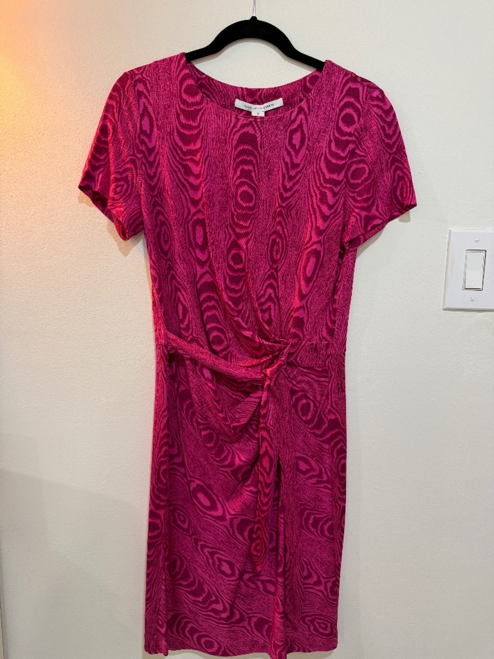 Diane Von Furstenberg Zoe Silk Faux Wrap Dress